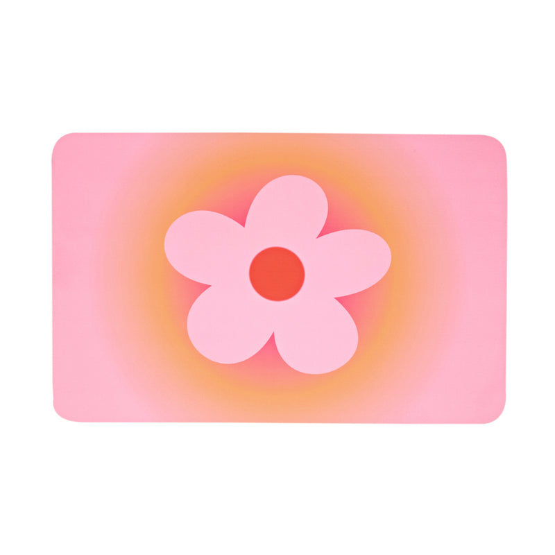 Flower Power Innovative Quick Dry Bath Mat