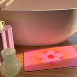 Flower Power Innovative Quick Dry Bath Mat